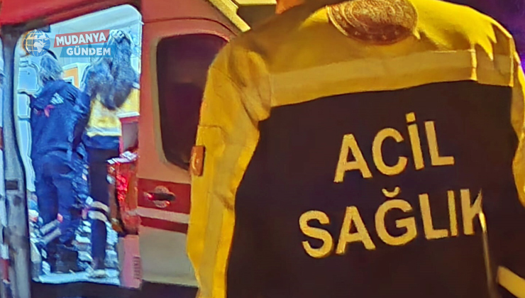 Mudanya açıklarında tekne battı! Baba ve oğul yüzerek kurtuldu