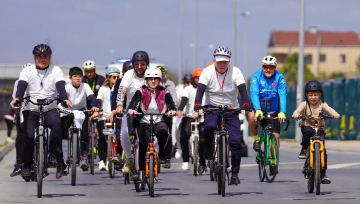 Beylikdüzü’nde pedallar sağlığa çevrildi