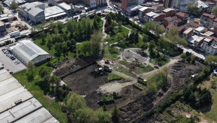 Bursa İnegöl’de yeni yaşam alanı oluşuyor