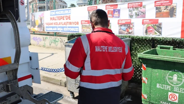 İstanbul Maltepe’de bahar temizliğine Çınar’la devam