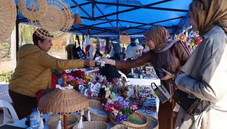 Kadın emeği Ormanya’da ziyaretçilerle buluştu