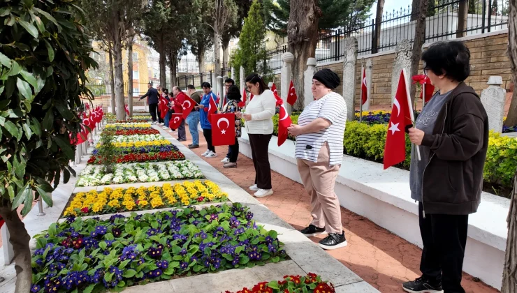 Kocaeli’de Goncalı bireylerden şehitlere vefa ziyareti