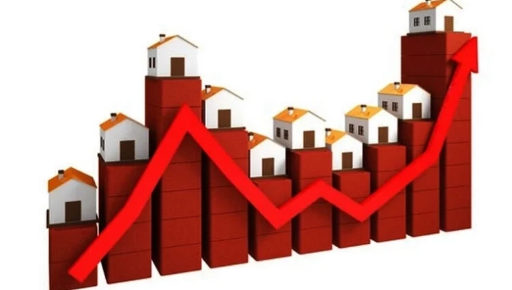 Konut Fiyat Endeksi yıllık artsa da reelde geriledi