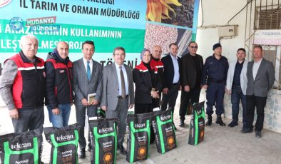 Mudanya’da ayçiçeği üretimine TAKE desteği