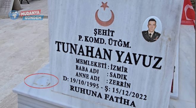 Mudanya’da şehit ailesinin bıraktığı minyatür heykel çalındı