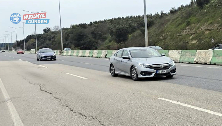 Bursa-Mudanya yolunda kayma riski yeniden gündemde!
