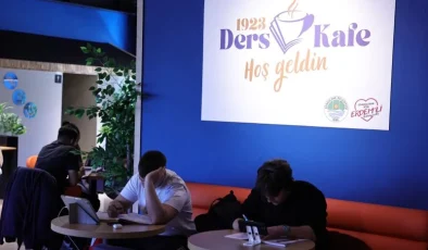 Zonguldak’ta gençlere özel 1923 Ders Kafe açıldı