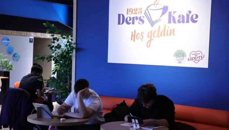 Zonguldak’ta gençlere özel 1923 Ders Kafe açıldı