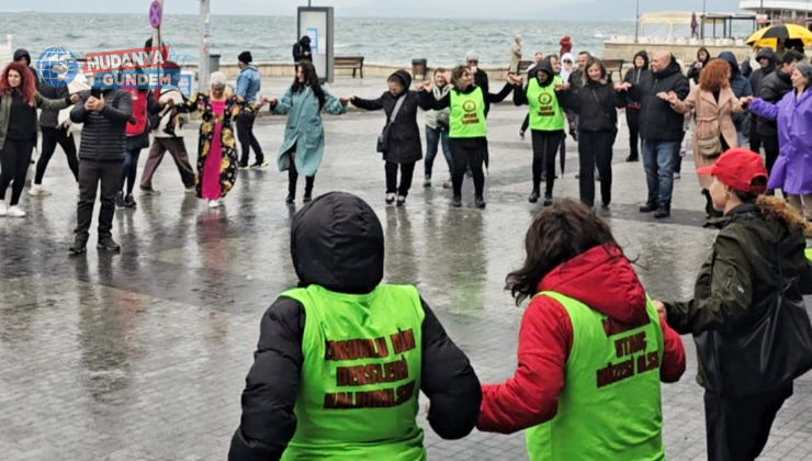 Mudanya’da 1 Mayıs halaylarla kutlandı