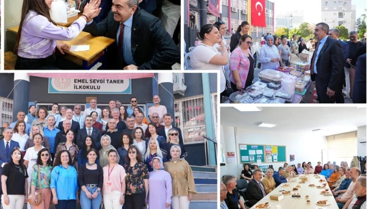 Antalya’da Bakan Tekin’den okul ziyareti