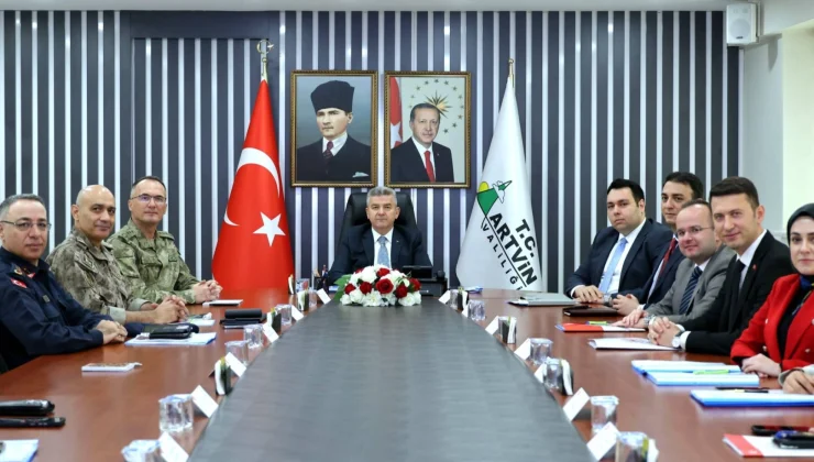 Artvin’de Güvenlik Kurulu toplandı