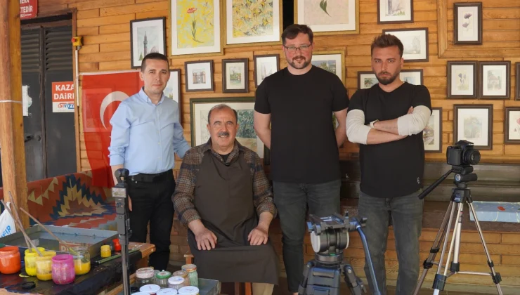 Bursa İznik’te suya yazılan sanat ile yarım asır