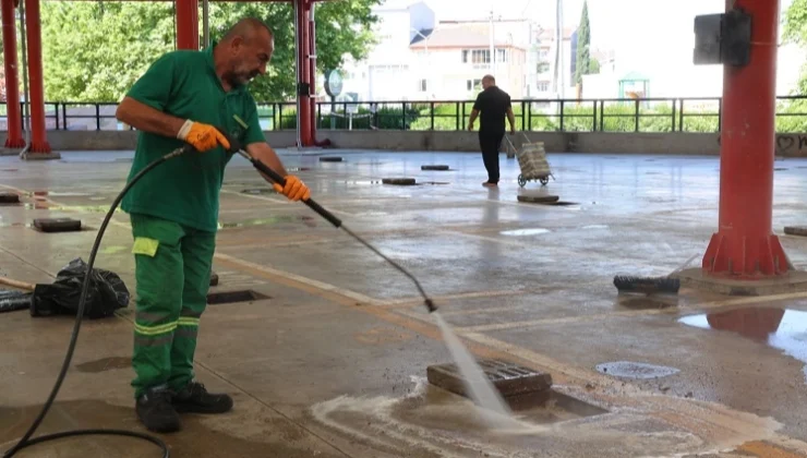 Osmangazi’de kurban kesim alanları pırıl pırıl oldu