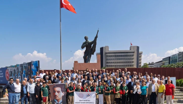 İzmir’de Hasan Tahsin, İlk Kurşun Anıtı’nda anıldı