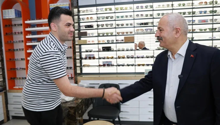 Kocaeli’de Gebze Belediye Başkanı esnafla buluştu