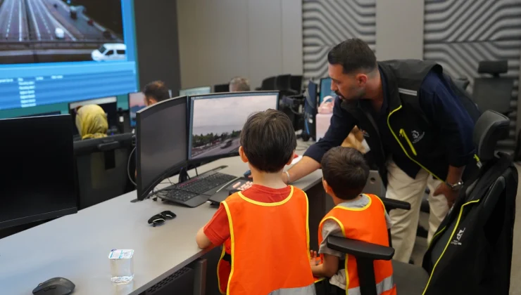 Kocaelili minikler trafik güvenliğini yerinde öğrendi