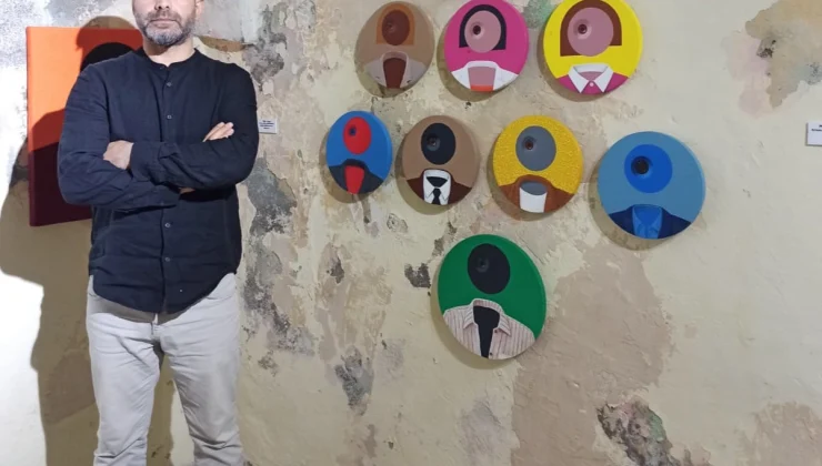 Metin Özgör’ün “Ne Yerde Ne Gökte” Sergisi Mardin’de açıldı