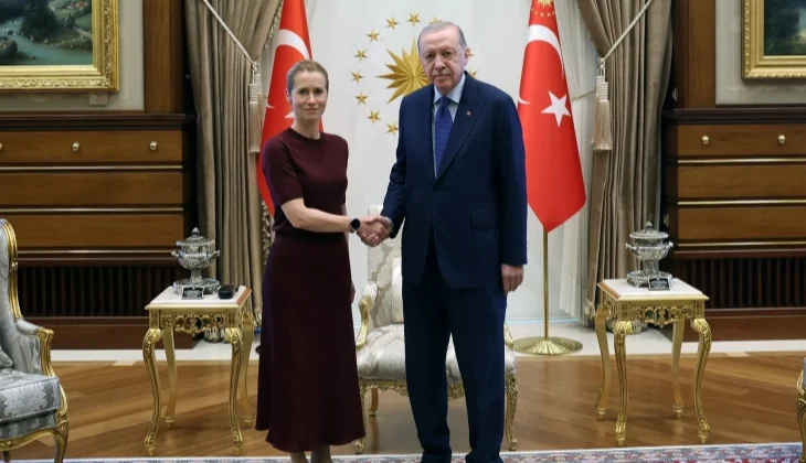 Cumhurbaşkanı Erdoğan, Kallas’ı kabul etti