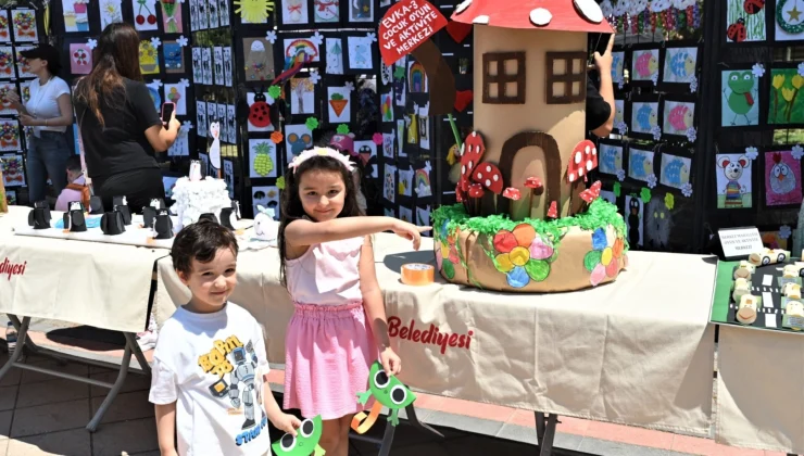 İzmir Bornova’da miniklerin büyük sergisi