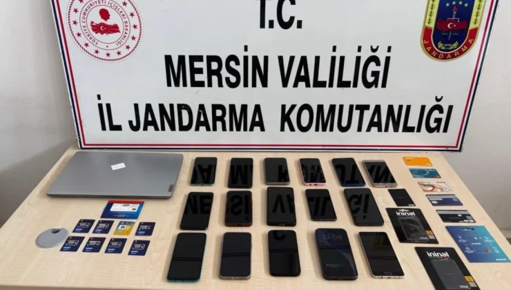 Mersin’de sosyal medya dolandırıcılığına 18 tutuklama