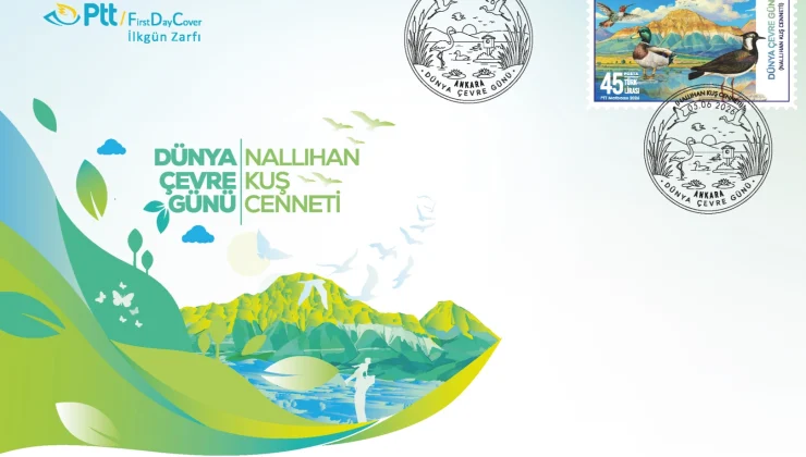 PTT’den 5 Haziran’a özel temalı anma pulu ve ilkgün zarfı