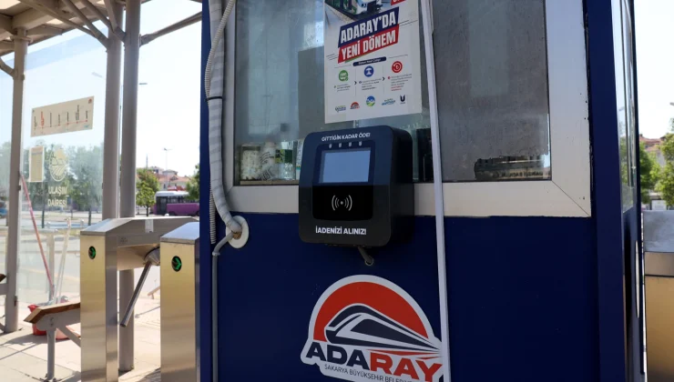 Sakarya ulaşımında ‘gittiğin kadar öde’ dönemi ADARAY ile başladı