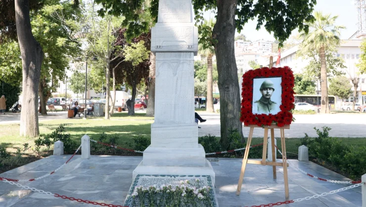 Şehit Şükrü Çavuş şehadetinin 106. yılında Mudanya’da anıldı