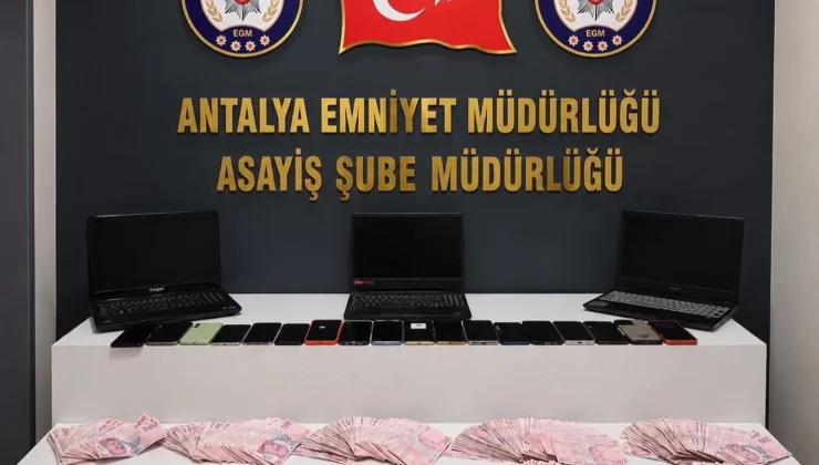 Antalya’da ‘son durak’ operasyonu! 14 tutuklama