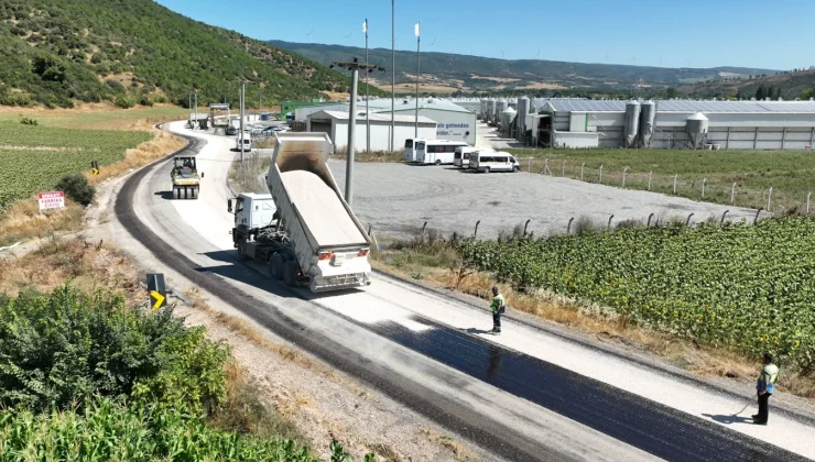 Bursa Karacabey ve Mustafakemalpaşa’da yollar yenileniyor