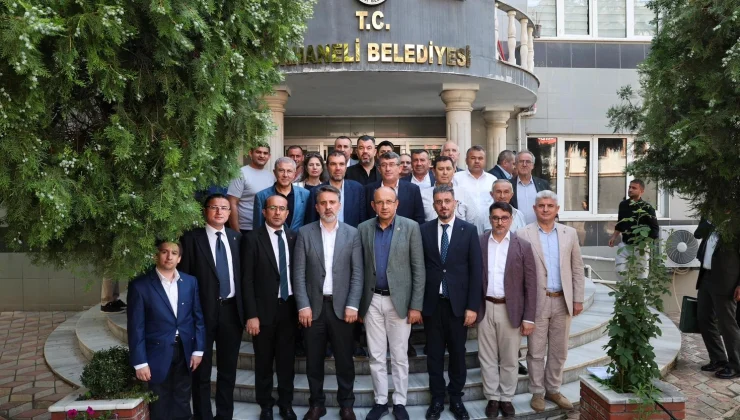 Orhaneli’deki yatırımlara Başkan Vekili Biba’dan yakın mercek