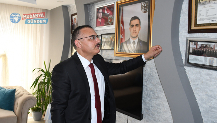Kaymakam Enver Yılmaz’dan şehit ailelerine anlamlı ziyaret