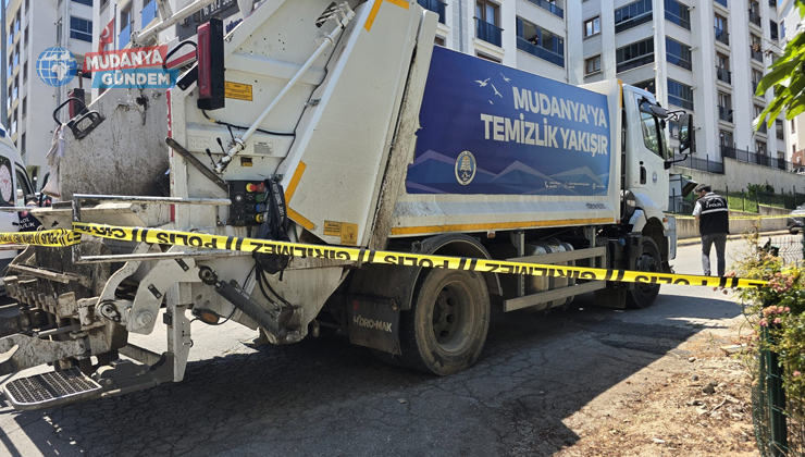 Mudanya’da çöp kamyonu can aldı!