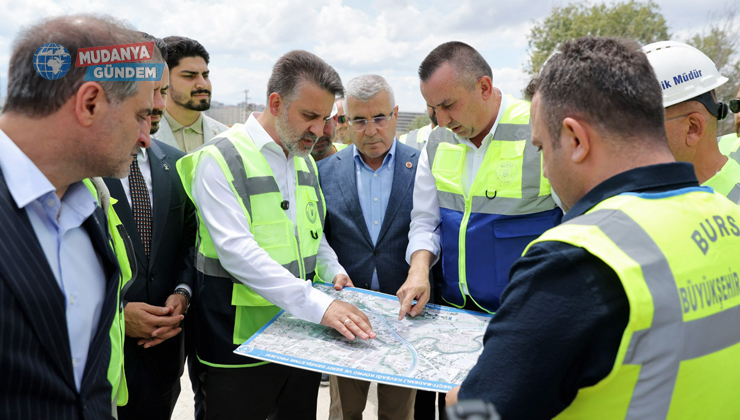 Mudanya Yolu’nda ulaşımı rahatlatacak projeye yakın mercek