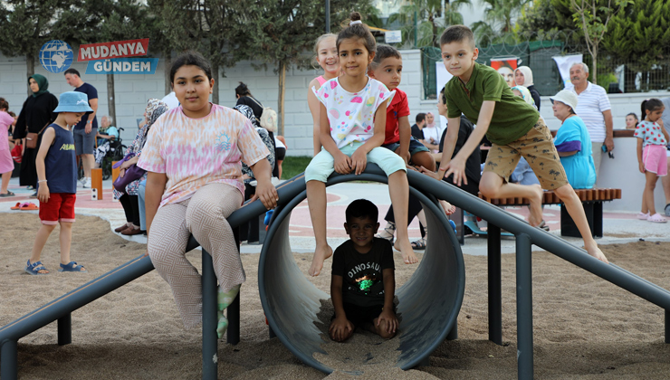Mudanya’da parklar yenileniyor