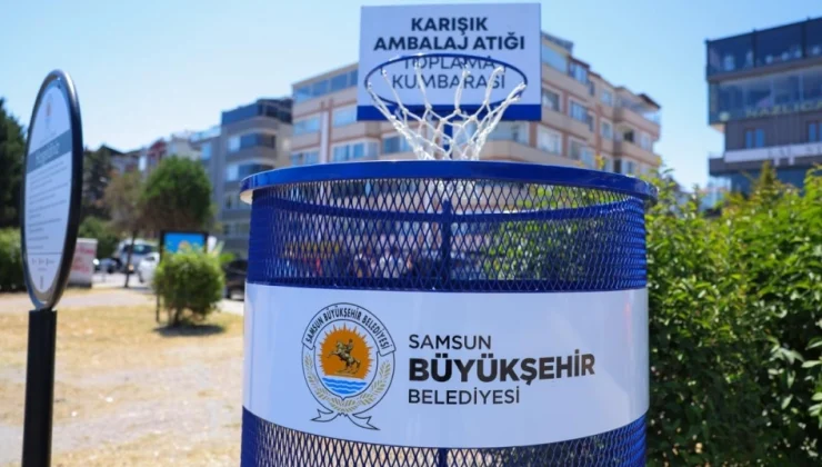 Samsun’da Adnan Menderes Bulvarı’nda sıfır atık dönüşümü