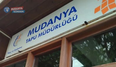 Mudanya Tapu Müdürlüğü 3 Ağustos’ta yeni binasında