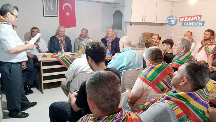 Mudanya Yörük Türkmen Dernekleri’nde Orhan Uysal güven tazeledi