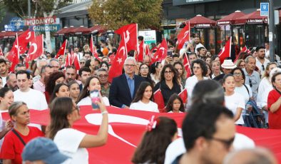 Mudanya Büyük Zafer için tek yürek oldu