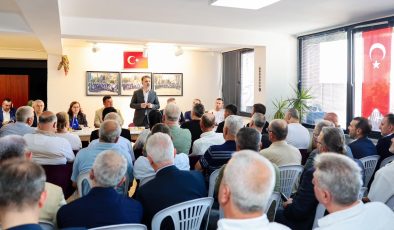 Başkan Vekili Biba’dan Mudanya’da ‘eşit hizmet’ vurgusu