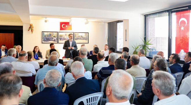 Başkan Vekili Biba’dan Mudanya’da ‘eşit hizmet’ vurgusu