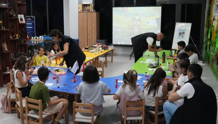 Balıkesir’de çocuklar bilim ve çevreyle buluştu