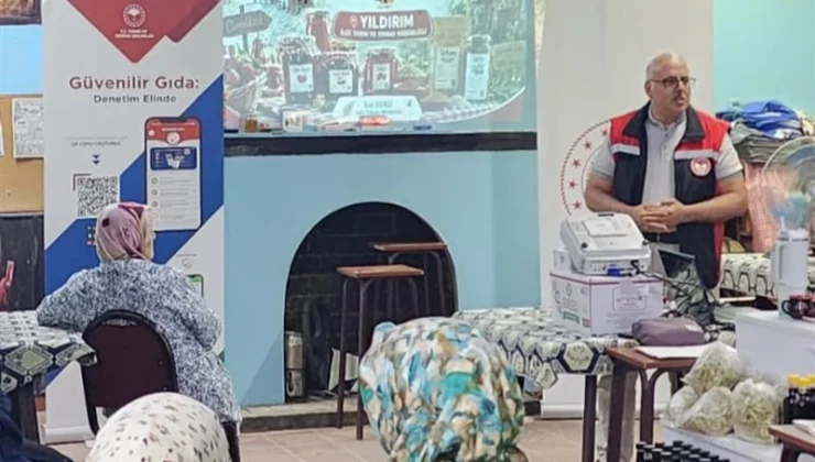 Cumalıkızık’taki gıda işletmelerine ‘güvenilir gıda’ eğitimi