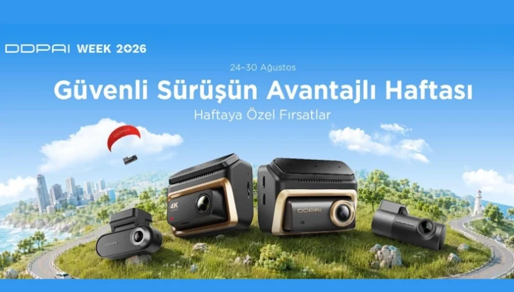 Update – DDPAI Week ilk kez Türkiye’de başlıyor: Akıllı araç kameralarında özel indirimler ve hediyeler