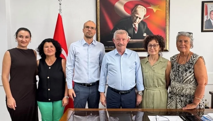ERÇED’den Kaymakam Mercan’a ziyaret