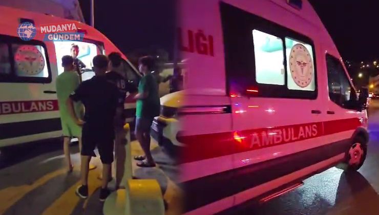 Denize atlarken başını kayaya çarptı!
