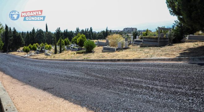 Hasköy Kent Mezarlığı’nın yollarına Büyükşehir yenilemesi