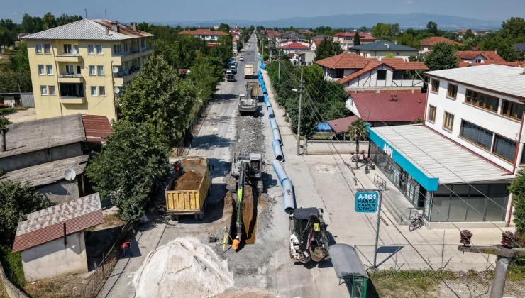 Sakarya Akyazı’da altyapı hattı için saha çalışmaları başladı
