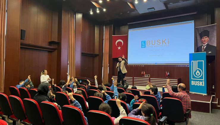 BUSKİ’den öğrencilere su bilinci farkındalığı