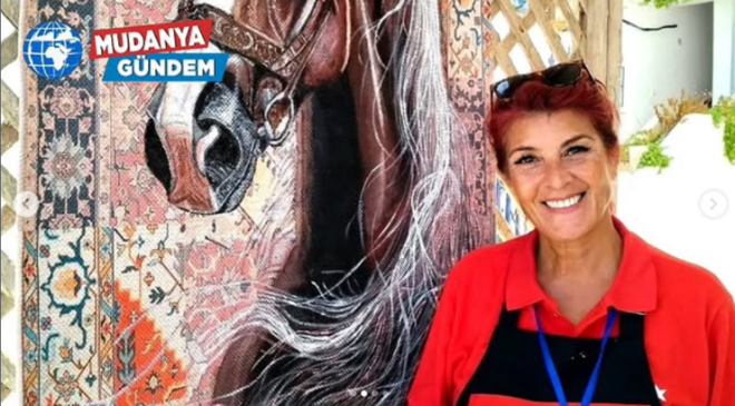 Uluslararası sanatçı Dalmazgil eserlerini Tunus’ta sergiledi
