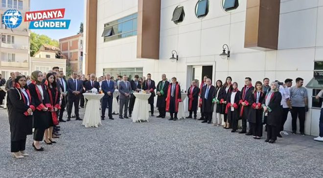 Mudanya’da yeni adli yıl törenle açıldı